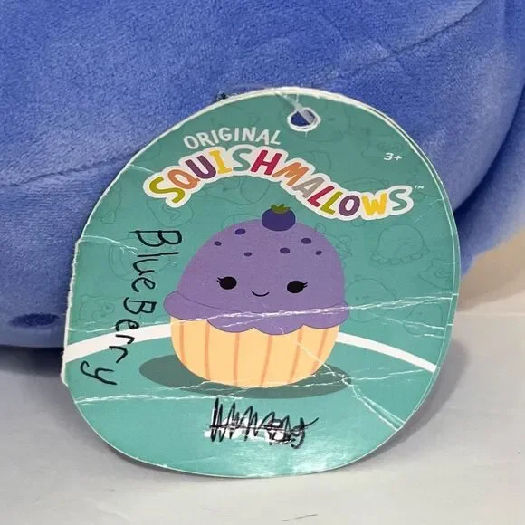 Squishmallows Jova The Blueberry Muffin 8” - Picture 4 of 5